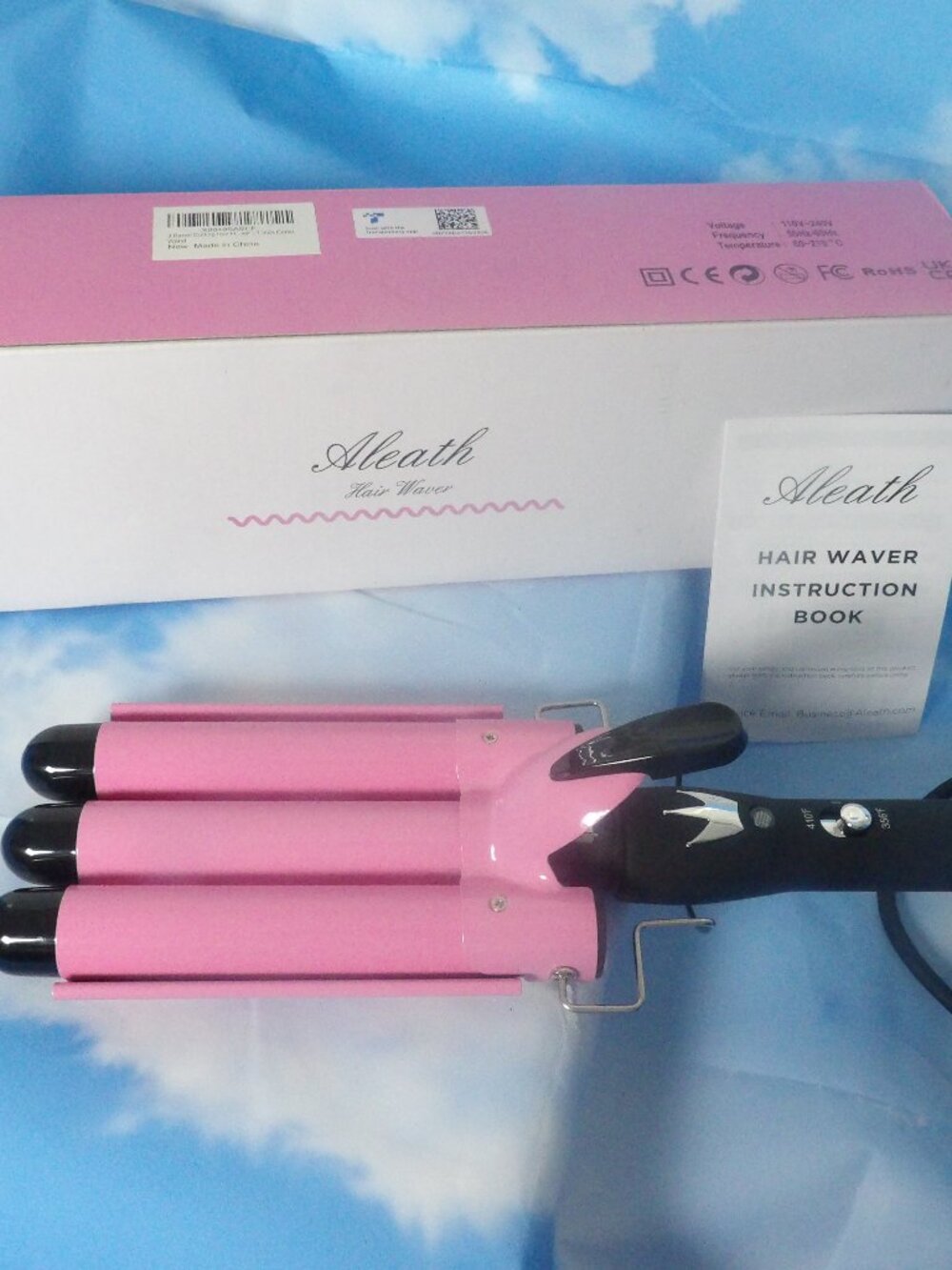 New ALEATH Hair Waver -Crimper - Dual Voltage